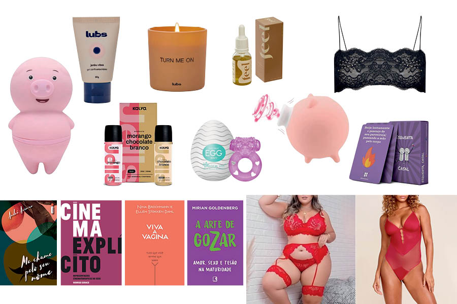 Produtos para curtir o Dia do Sexo, comemorado na próxima quarta (6)