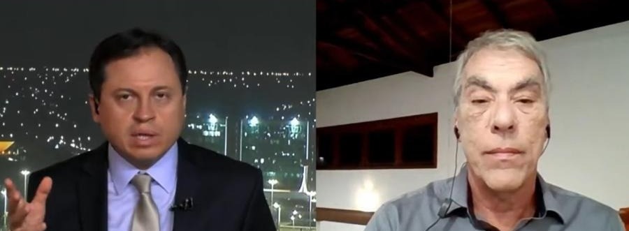 Comentarista da GloboNews se irrita com colega: ‘Você está rindo’