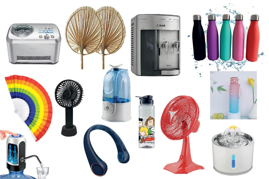 Driblar o calor: itens para os dias de altas temperaturas na cidade