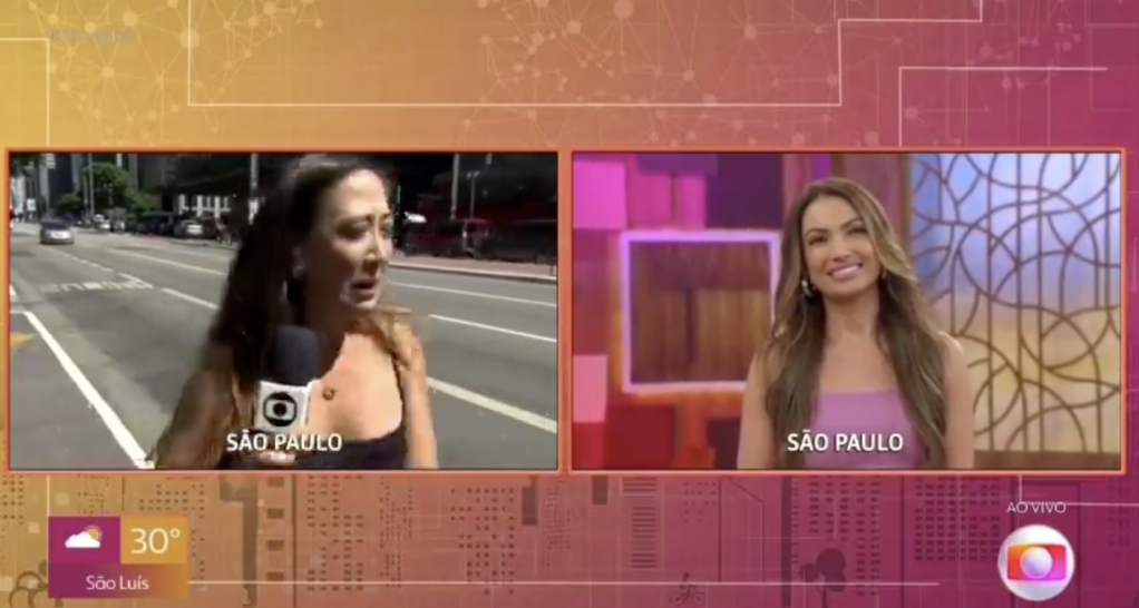 Repórter do Encontro sofre tentativa de assalto ao vivo na Avenida Paulista