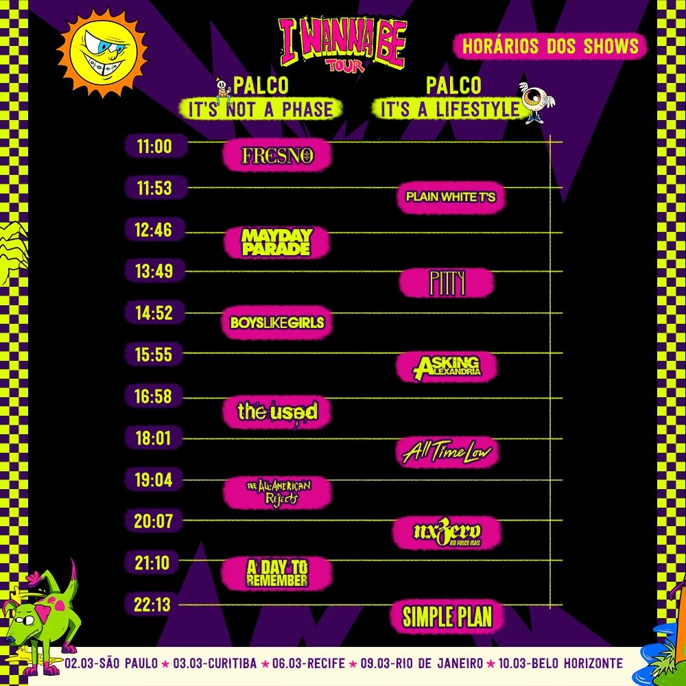 I WANNA BE TOUR i-wanna-be-tour-festival