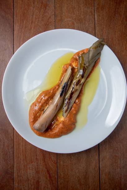 Alho-poró do Feriae: delícia difícil de cortar Alho-poró do Feriae: delícia difícil de cortar