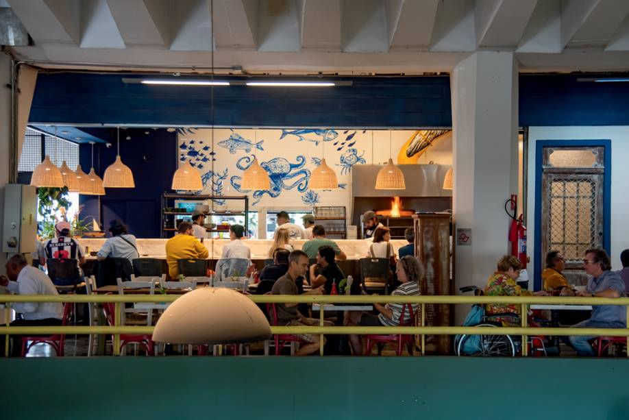 Azur do Mar: em box do Mercado Municipal de Pinheiros Azur do Mar: em box do Mercado Municipal de Pinheiros