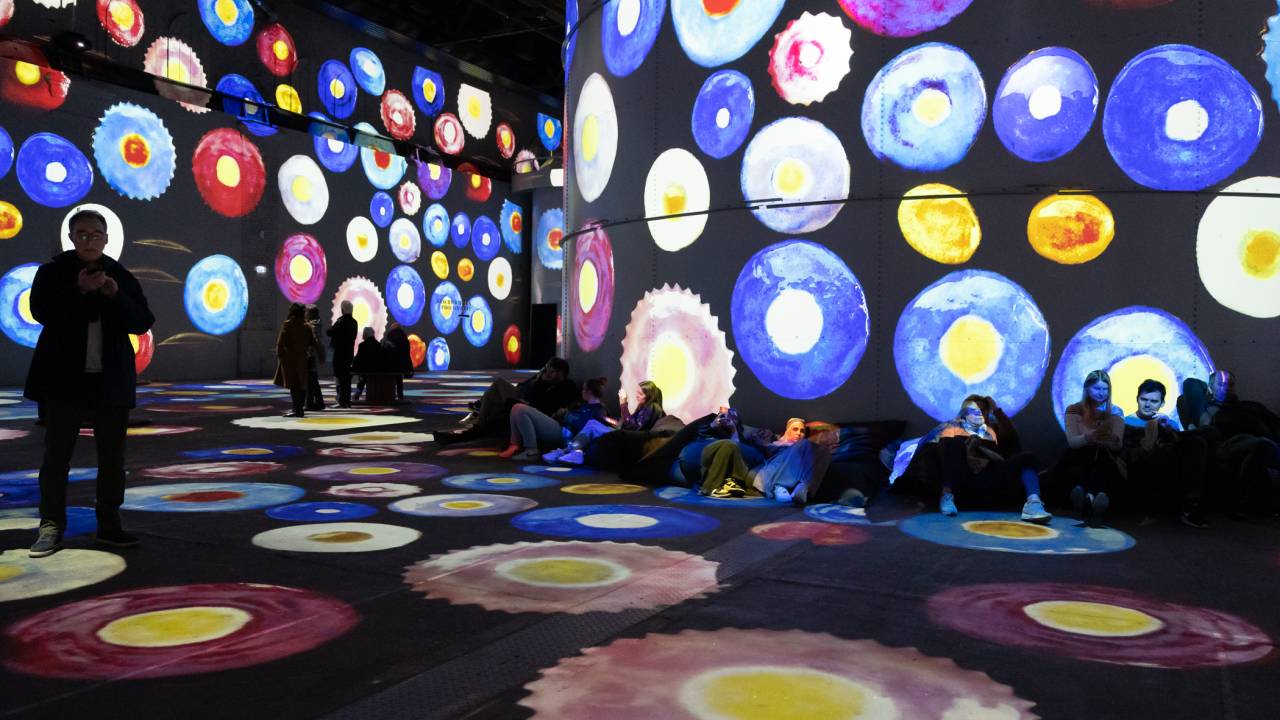 Exposição imersiva de Gustav Klimt