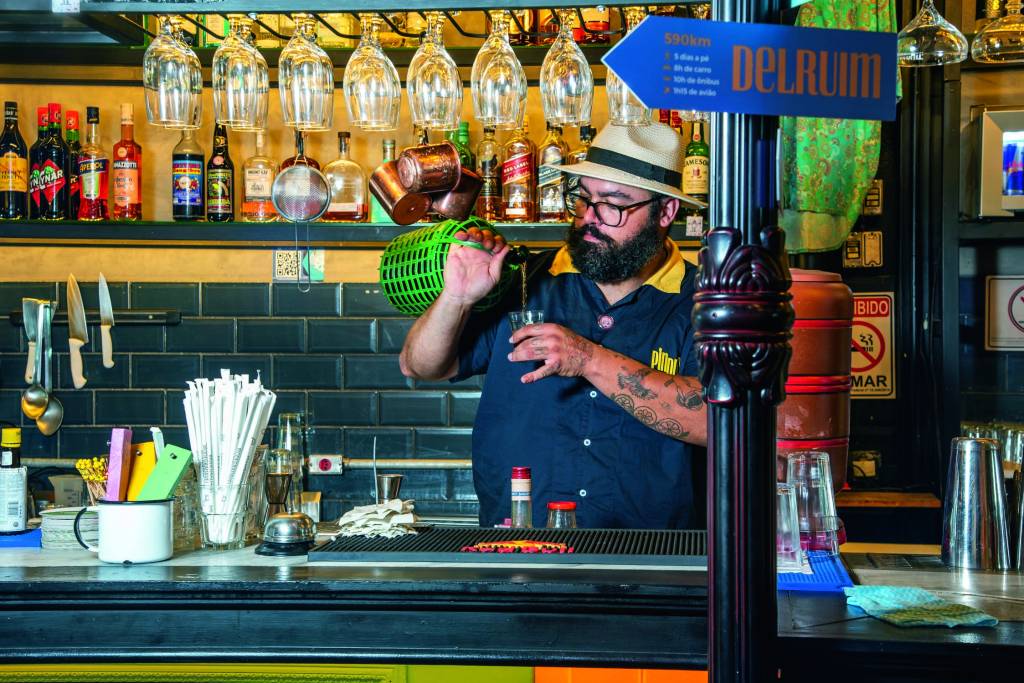 Pindura, na Vila Madalena, serve coquetéis inspirados na cultura de boteco