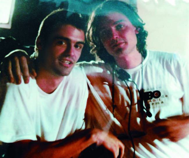 90s – Caio e Fabiano (2) Arquivo pessoal.jpg Caio e Fabiano nos anos 90, no início da carreira