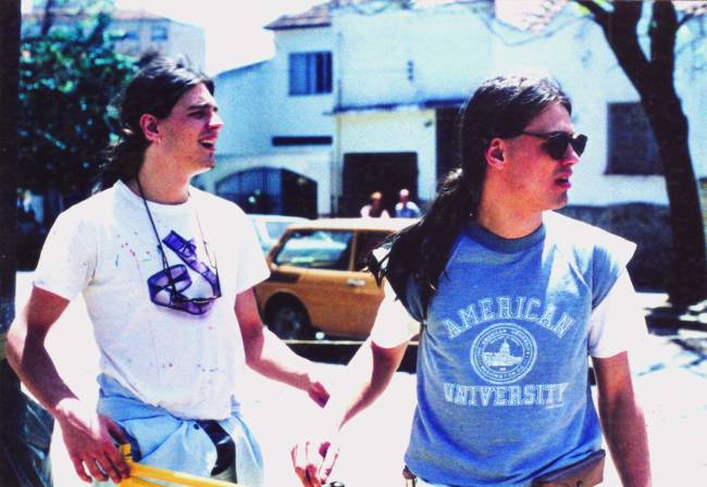 90s – Caio e Fabiano Arquivo pessoal.jpg Irmãos Gullane no início da carreira