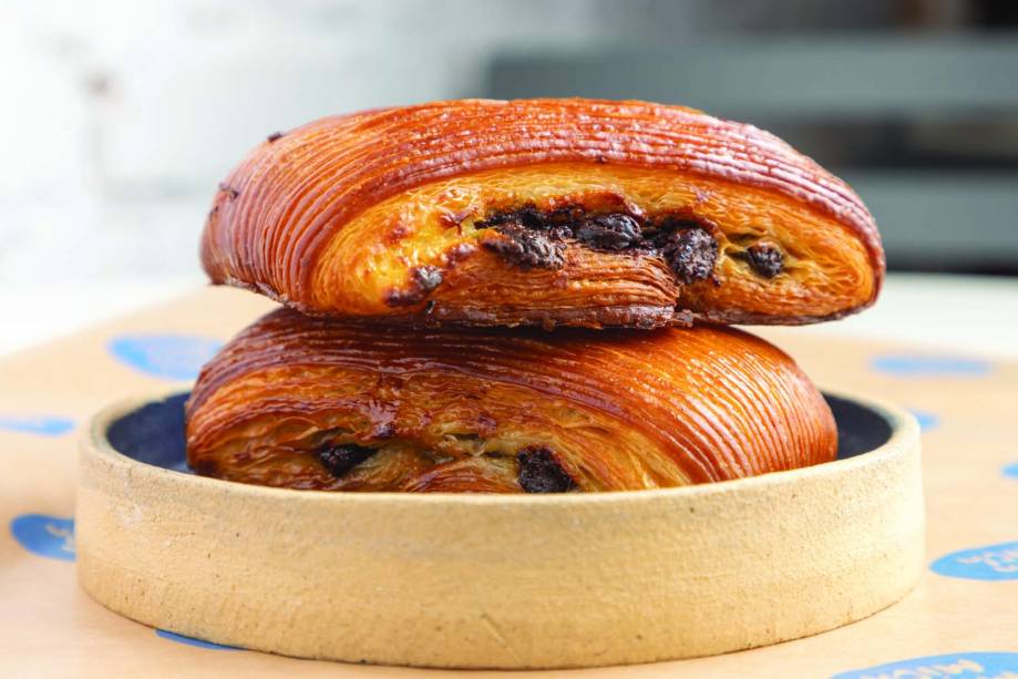 Mich Mich: padaria oferece o pain suisse entre os folhados Mich Mich: padaria oferece o pain suisse entre os folhados