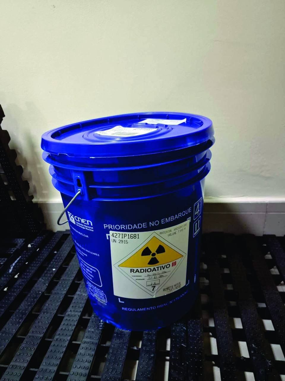 Local onde encontraram material radioativo furtado não foi contaminado