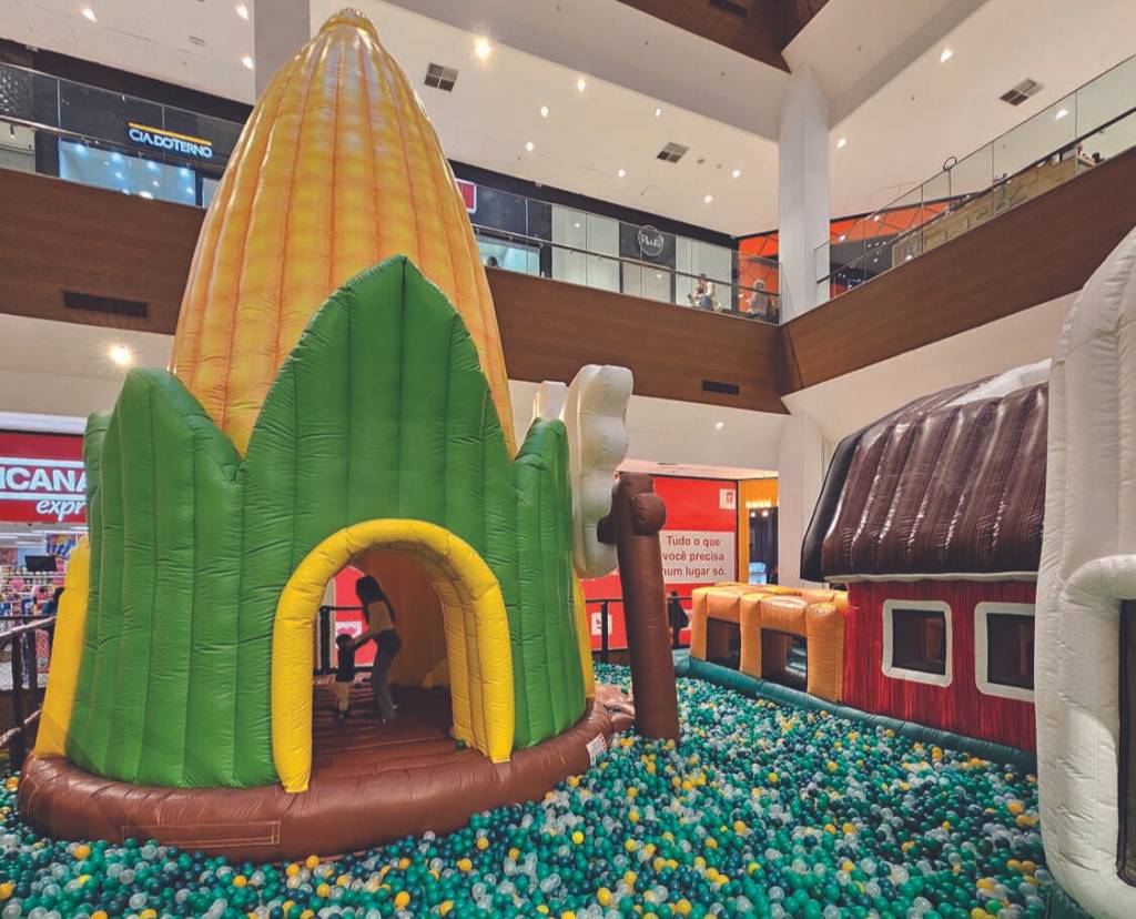 Shopping inaugura área temática do personagem Chico Bento