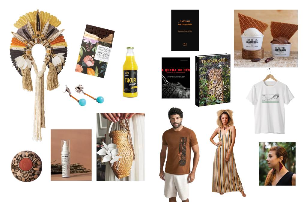 Cores da Amazônia: itens que utilizam produtos amazônicos