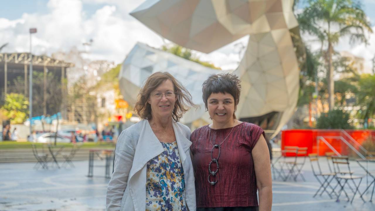 Miriam Lerner e Bel Pereira, do Bazar da Cidade