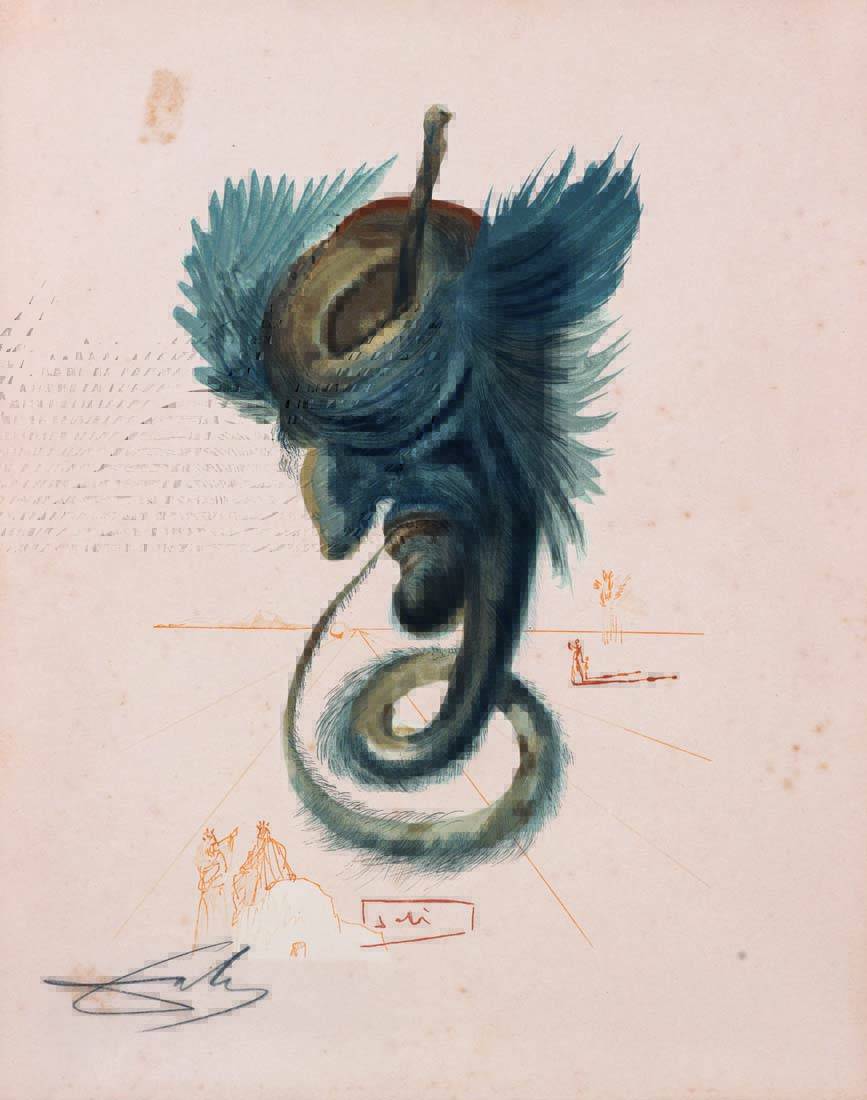 Obras de Salvador Dalí entram em cartaz na capital paulista