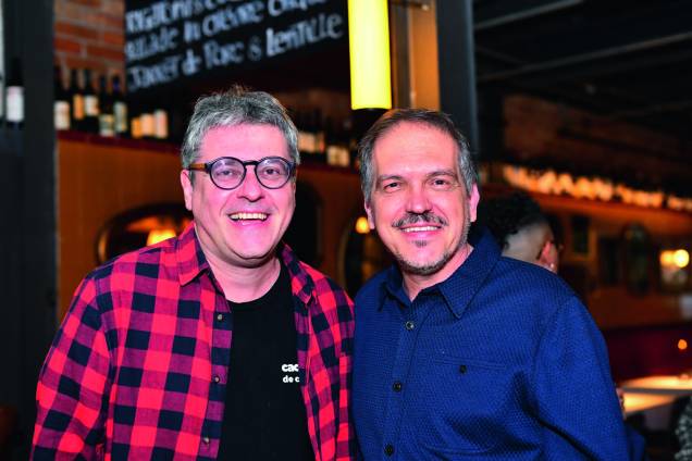 O colunista do Estadão Giba Amendola e Arnaldo Lorençato O colunista do Estadão Giba Amendola e Arnaldo Lorençato