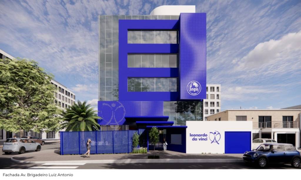 Escola Anglo Leonardo da Vinci ganha nova unidade nos Jardins
