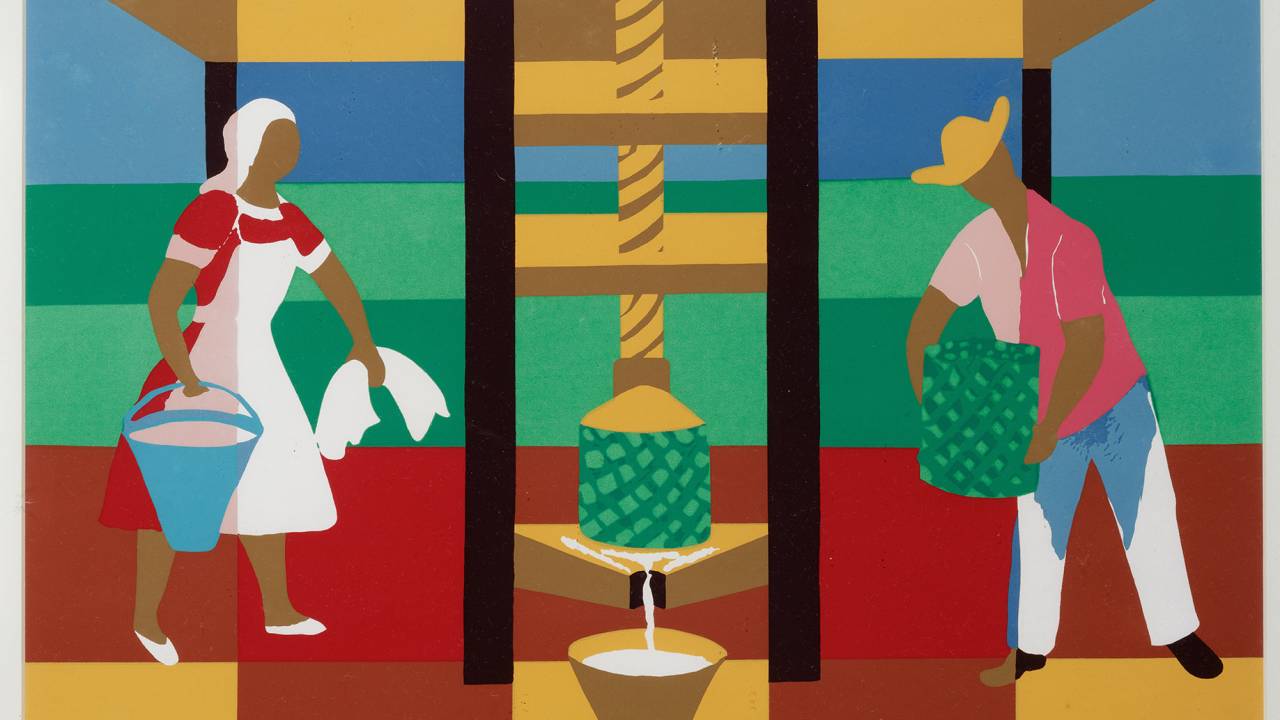 "Sem título", de 1974, obra de Djanira