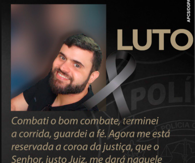 Postagem da Polícia Civil sobre morte de delegado em São Paulo