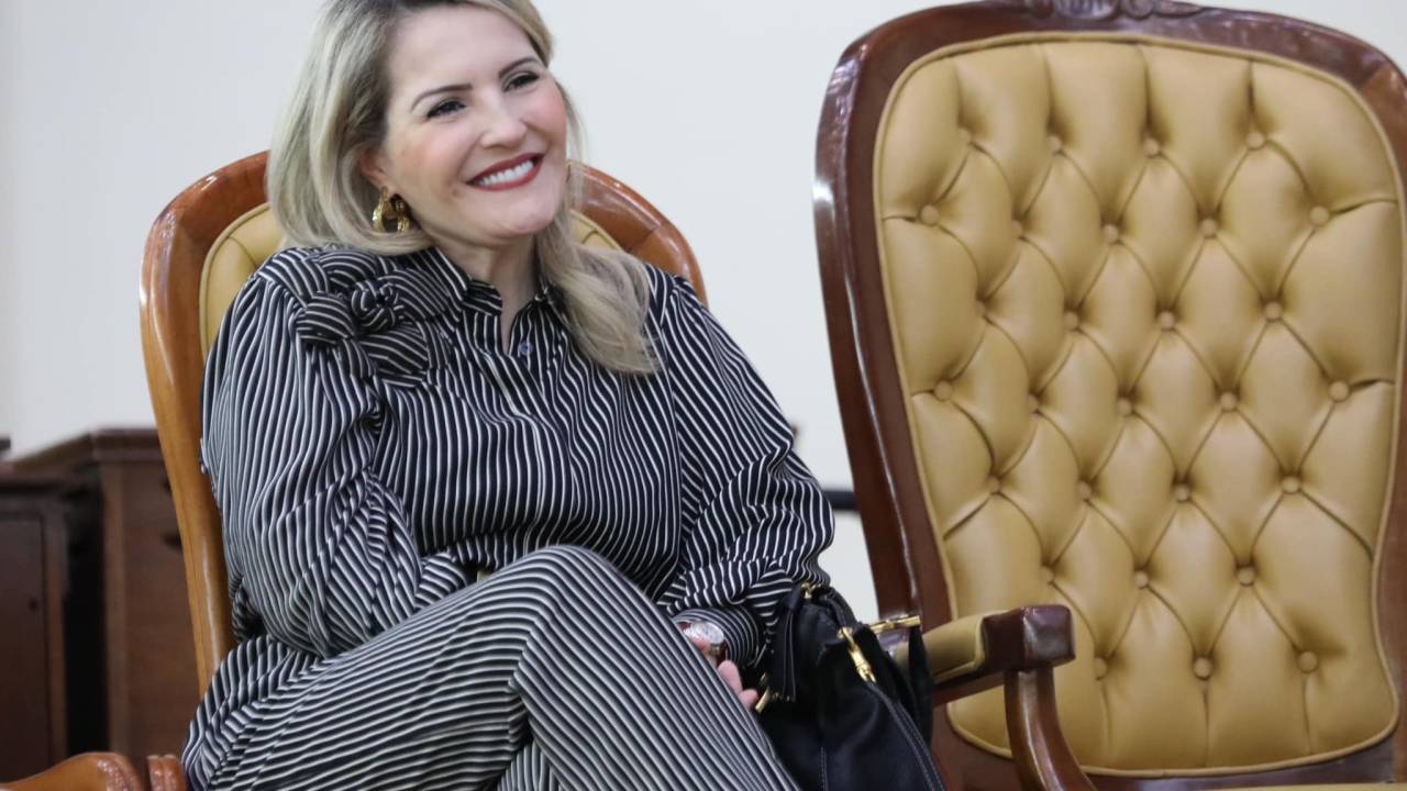 A bispa Keila Ferreira: liderança da Assembléia de Deus do Brás