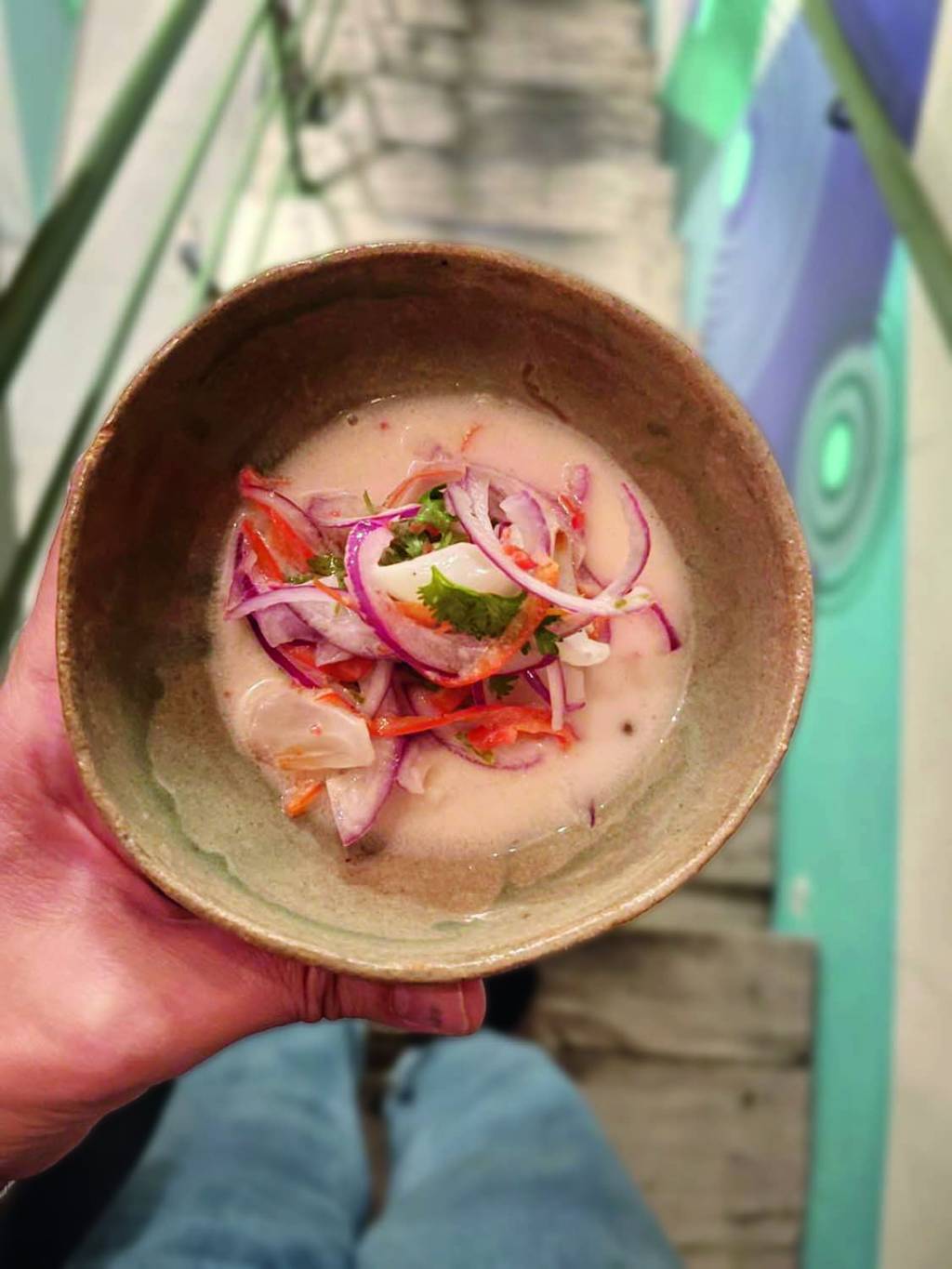 Carrito Organic serve ceviche vegano por tempo limitado