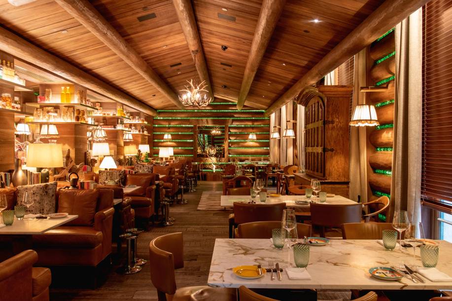 Blaise: espaço “reproduz” uma cabana dos Alpes da Suíça Blaise: espaço “reproduz” uma cabana dos Alpes da Suíça