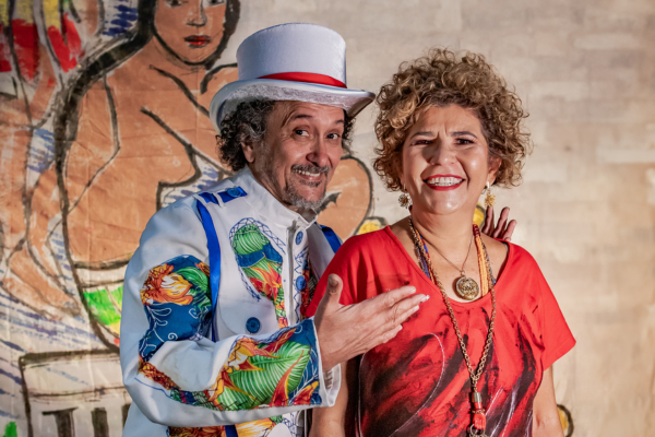 Rita Benneditto e Fernando Mendonça
