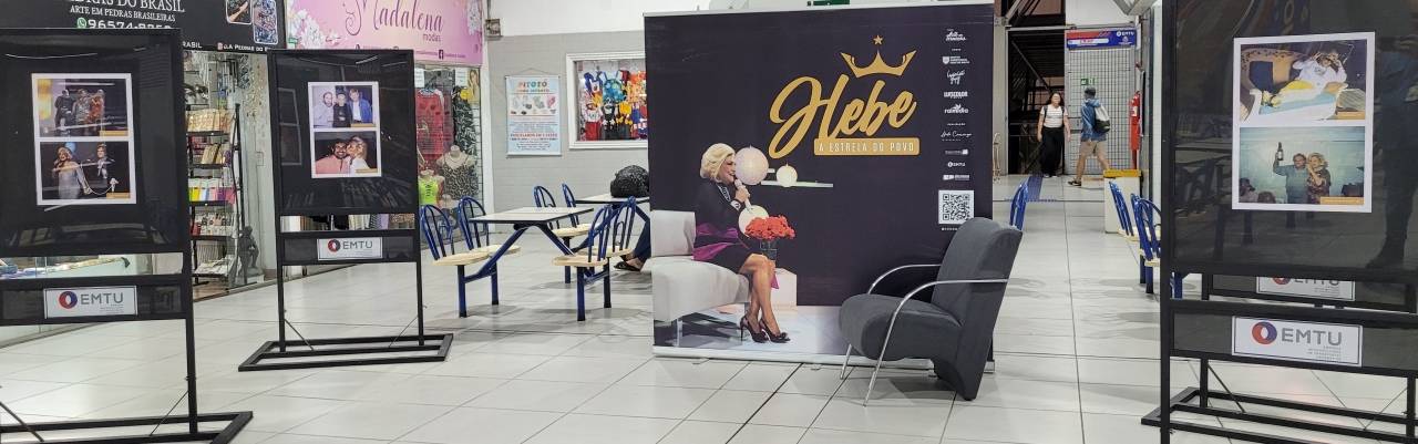 Exposição faz homenagem à Hebe Camargo
