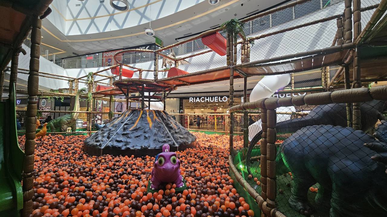 Mundo dos dinossauros: atração no Cantareira Norte Shopping
