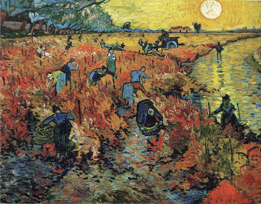 'A Vinha Vermelha': a relação do pintor Van Gogh com a uva