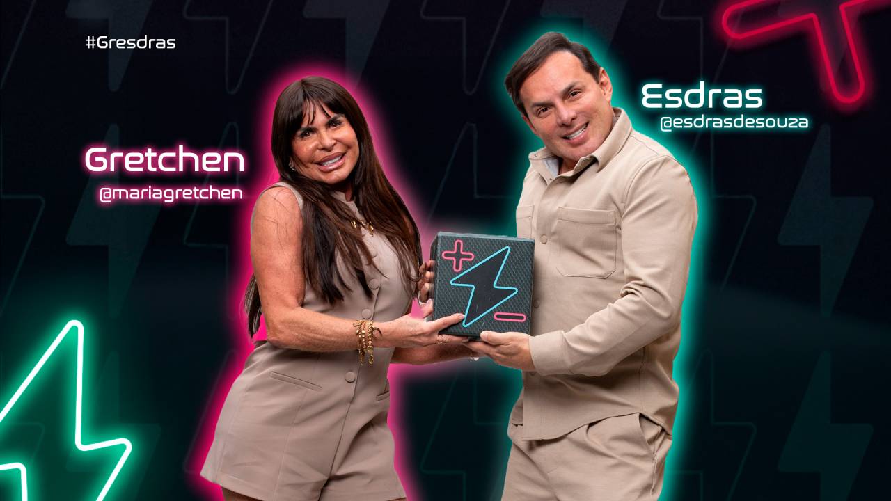 Gretchen e Esdras participam do Power Couple na Record