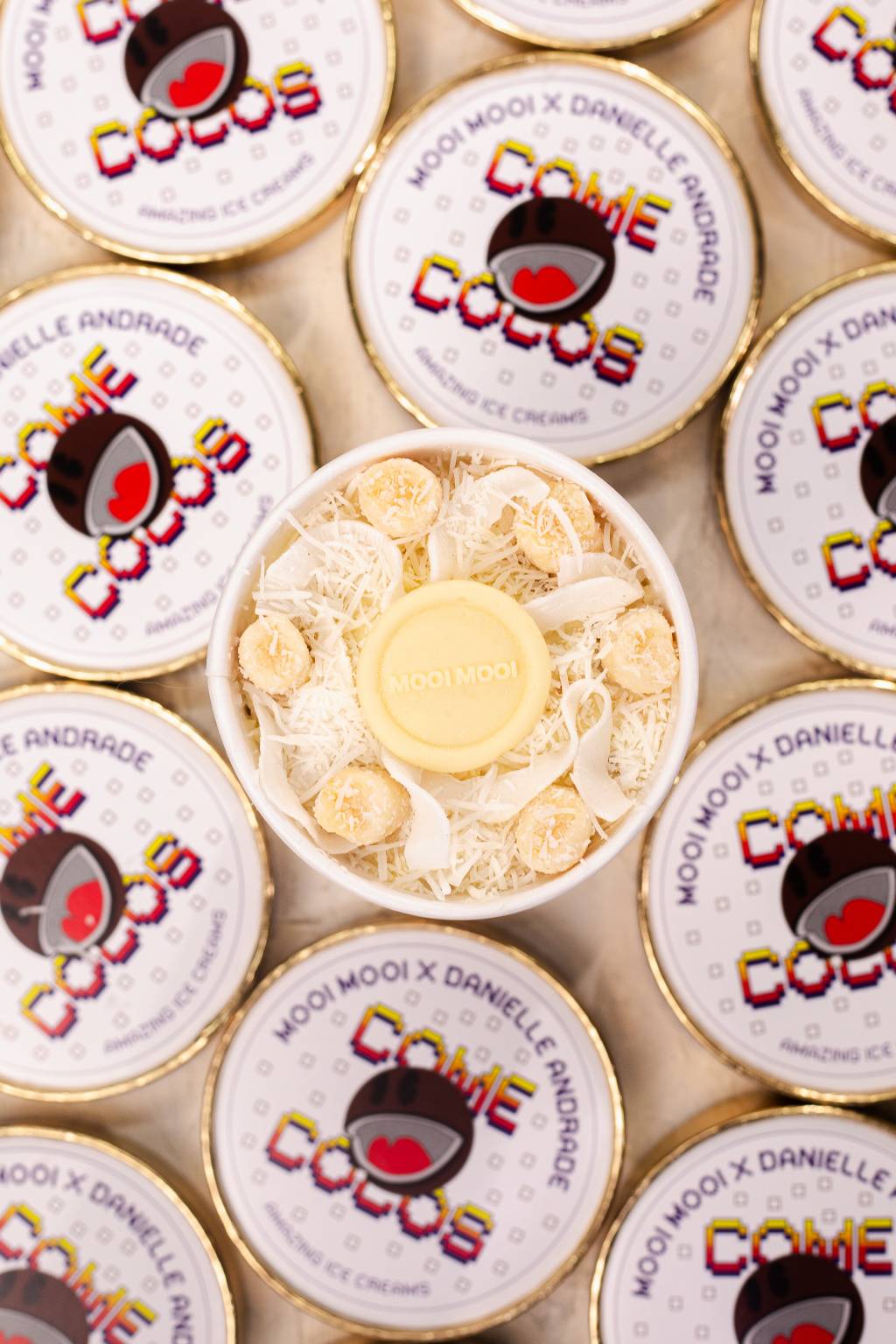 Mooi Mooi lança sorvete inspirado na clássica bala de coco