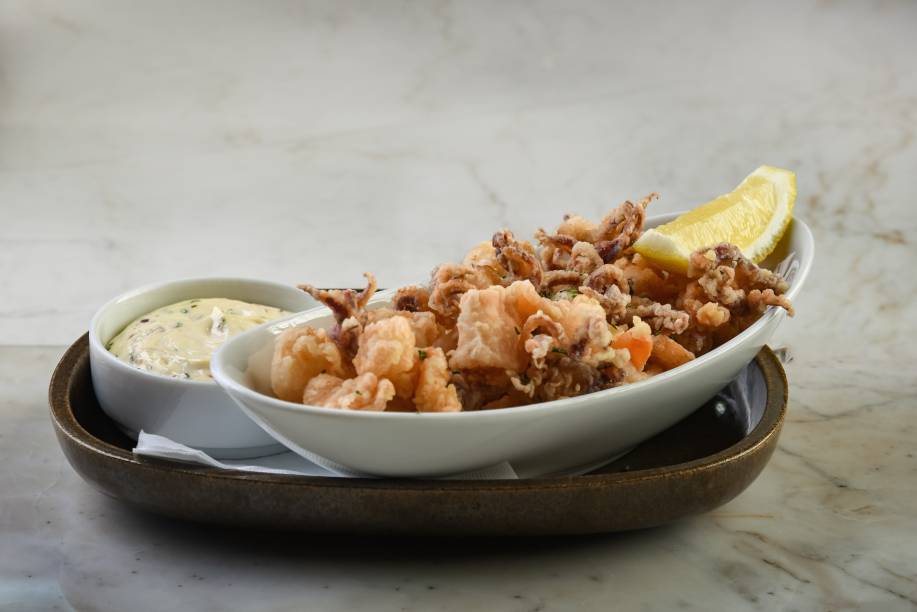 Bicchieri Cucina & Bar: a entrada fritto di mare