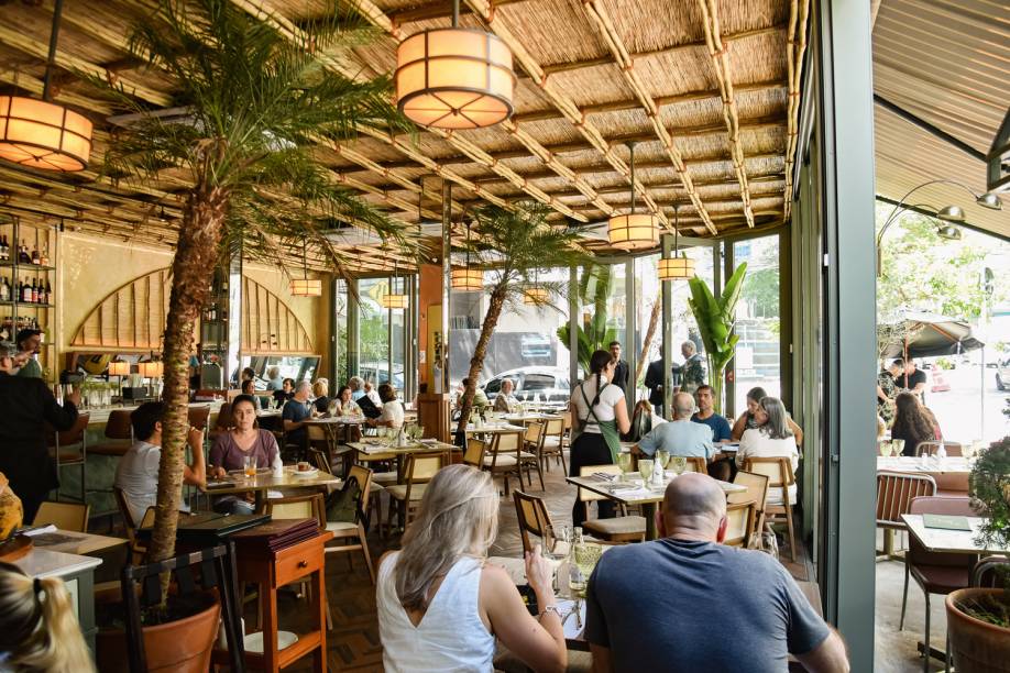 Bicchieri Cucina & Bar: salão do restaurante em Pinheiros