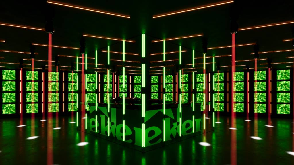 Dance Floor Heineken Heineken - Ativação - Single Night Bar