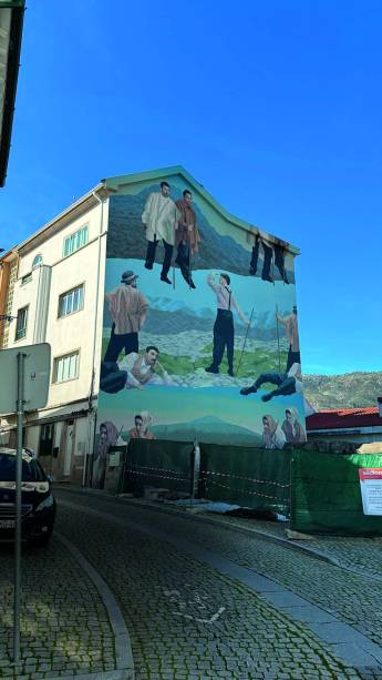 Covilhã: arte de ruano centro do país
