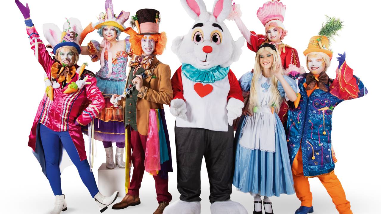 Alice no País das Maravilhas - Páscoa com crianças - Atração infantil - Morumbi Town Shopping
