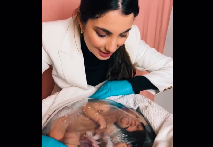 Parto com bebê reborn