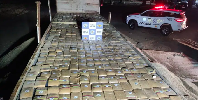 Polícia apreende mais de 800 kg de “super maconha” no interior de SP