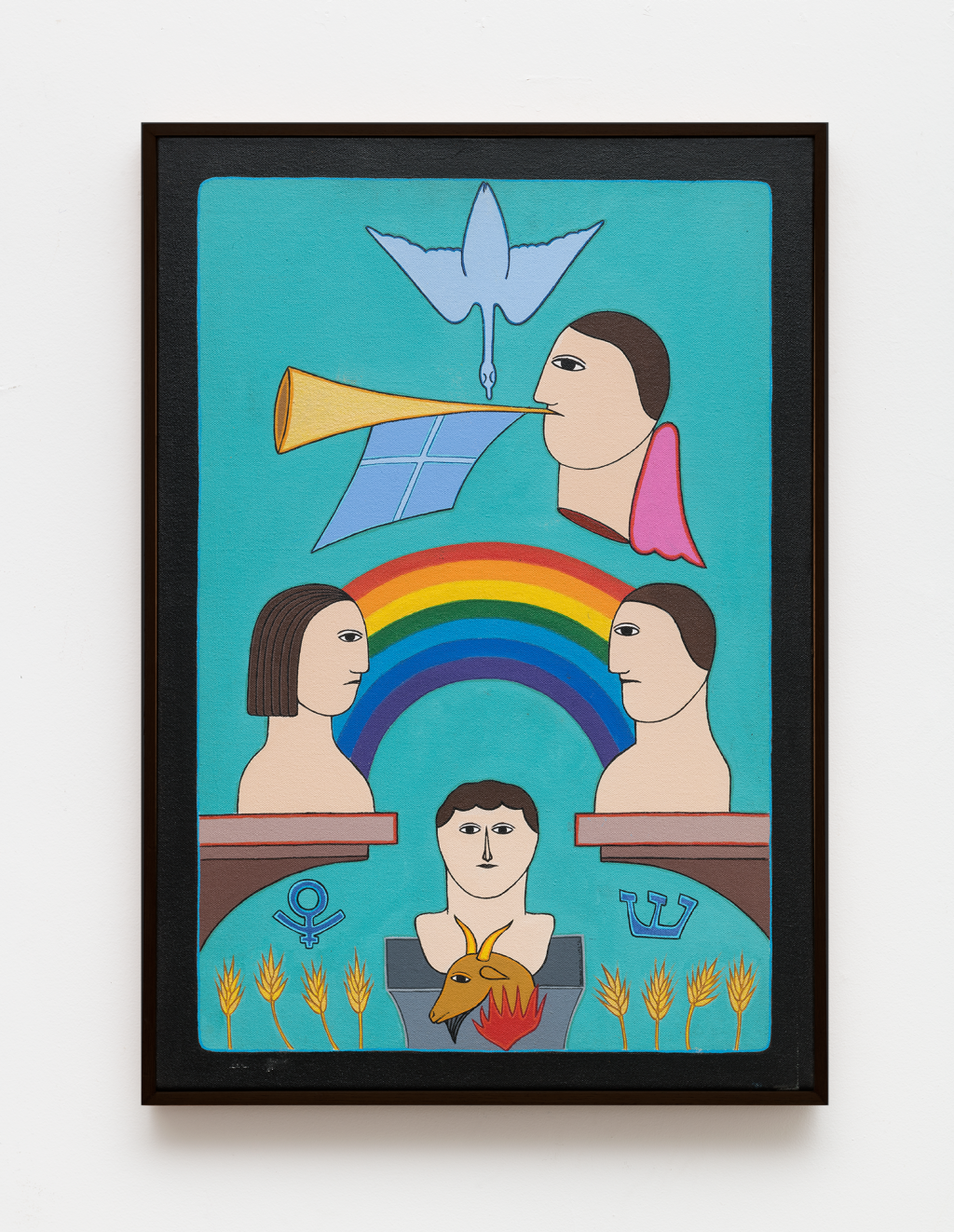 Exposição tem obras de Antonio Maia baseadas em cartas de tarô