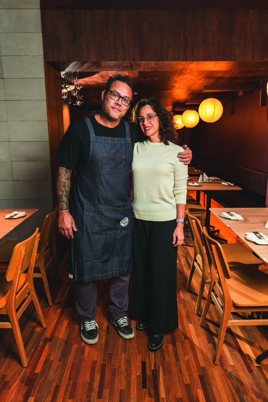 Retrato do Casal Daniel Parolin Hirata e Val&eacute;ria Cedano Hirata