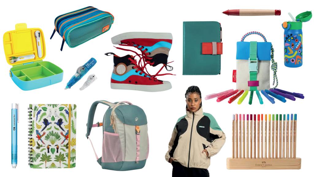 Produtos para a volta às aulas