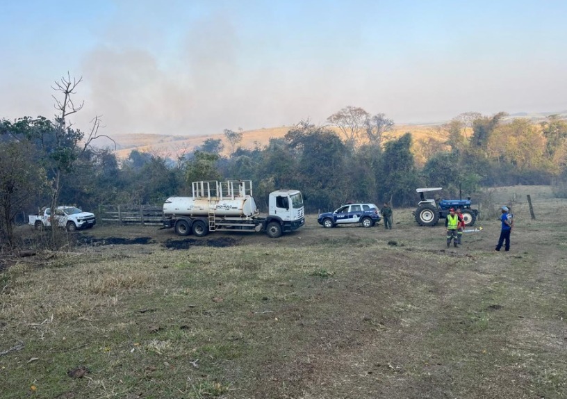 Defesa Civil monitora cinco ocorrências de incêndio no estado
