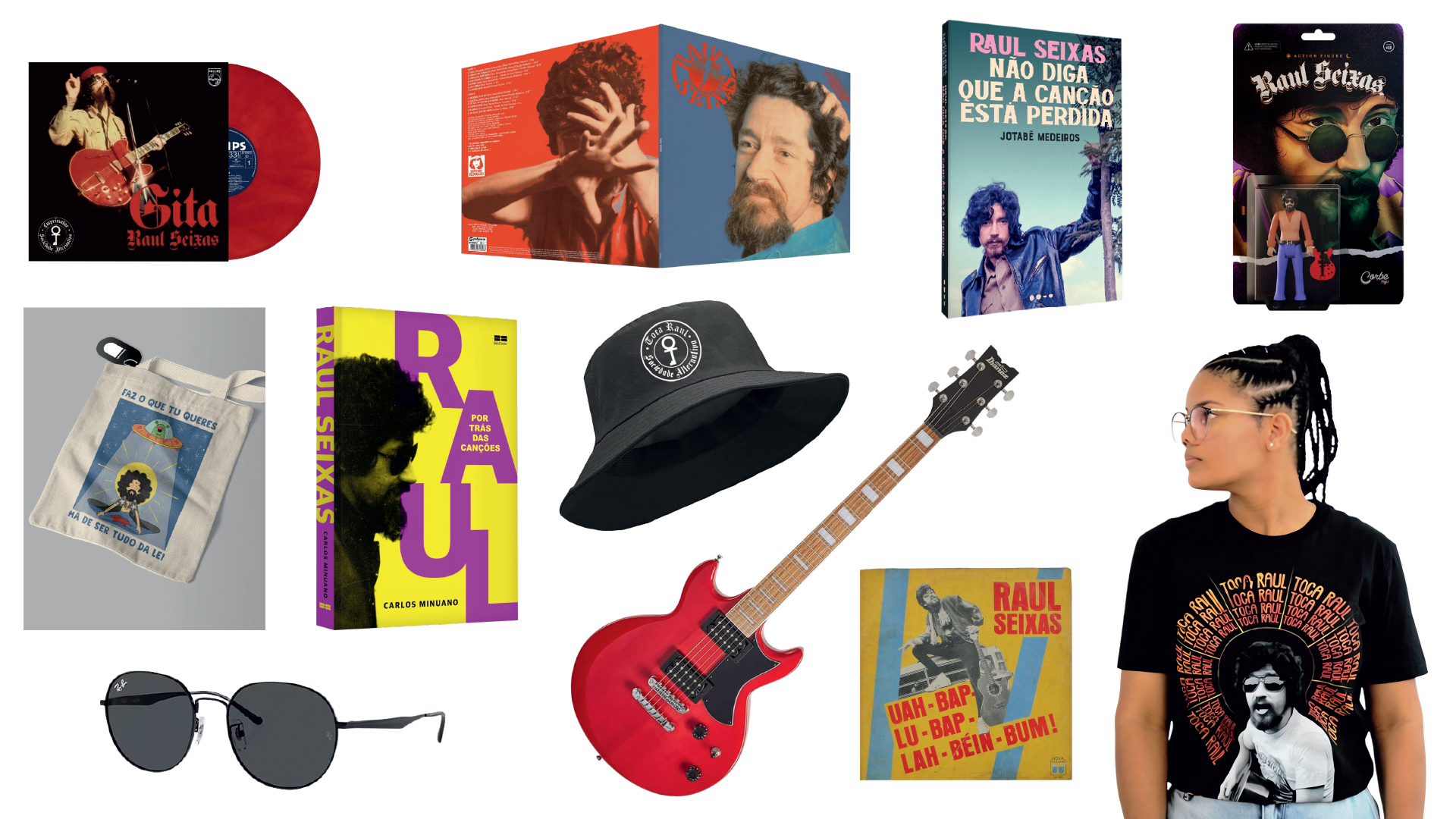 Produtos para os fãs de Raul Seixas