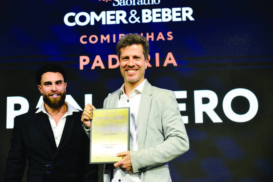 Sergio Mota com Ramiro Murillo, do Panadero Sergio Mota com Ramiro Murillo, do Panadero