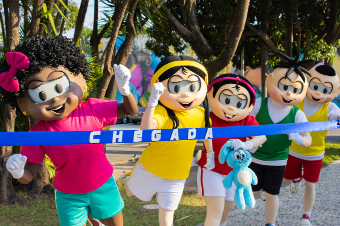 Corrida Divertida da Turma da Mônica: esporte e lazer para a família inteira