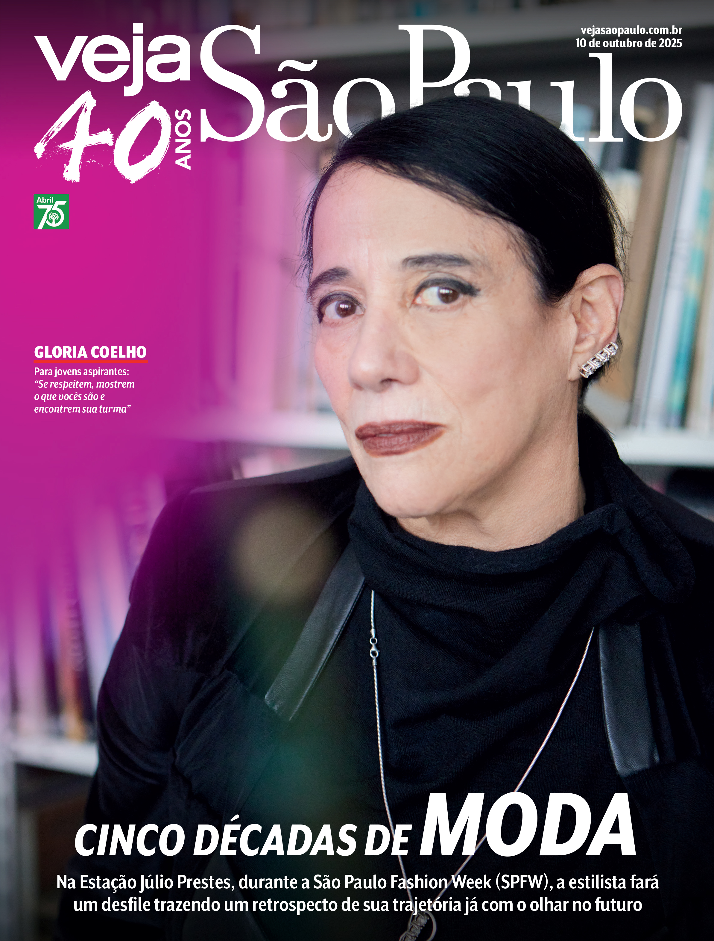 Gloria Coelho, que faz 50 anos de carreira, relembra trajetória na moda