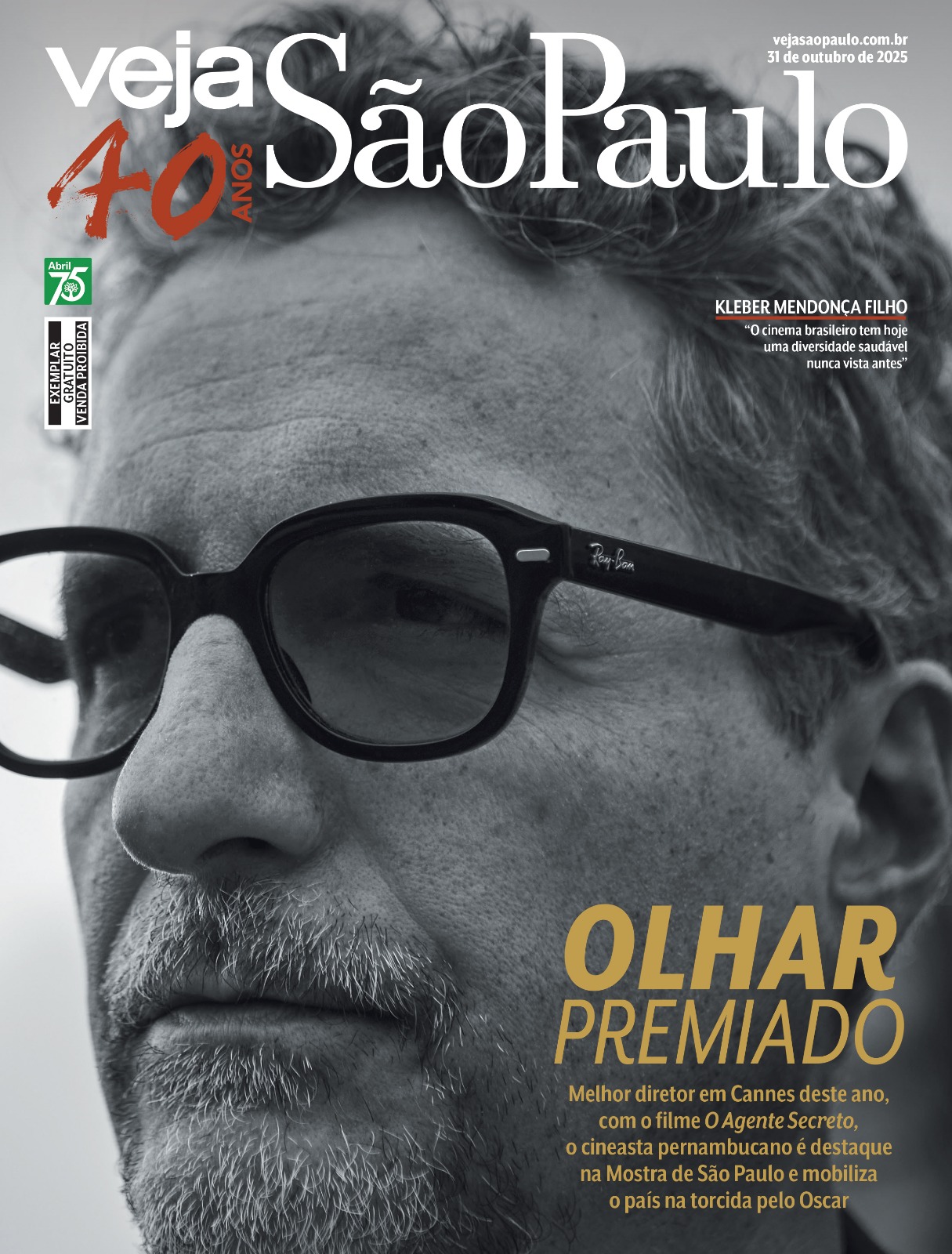 Kleber Mendonça Filho vive momento único com 'O Agente Secreto'