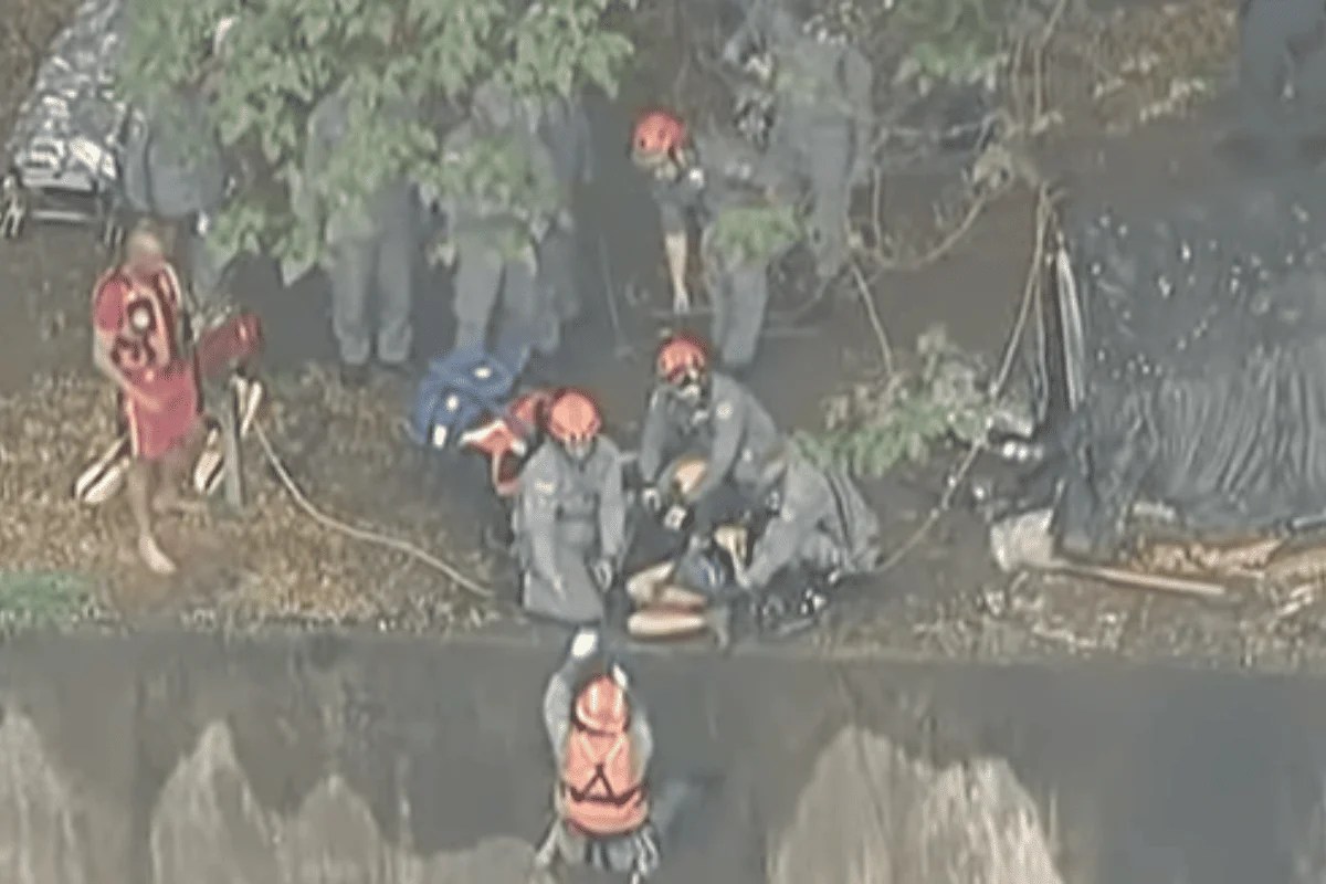 Mulher cai em rio no centro de São Paulo e é arrastada pela correnteza
