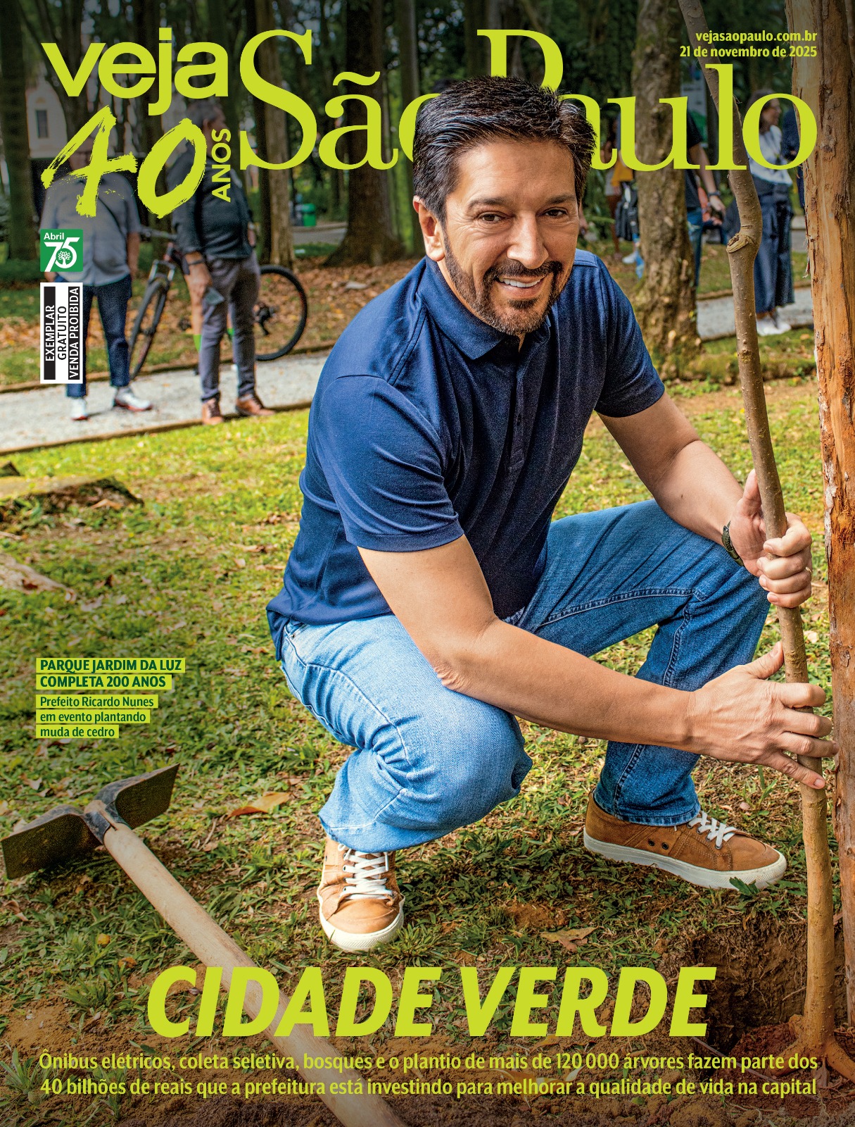 Prefeitura investe R$ 40 bilhões em ações em plantio e proteção ambiental