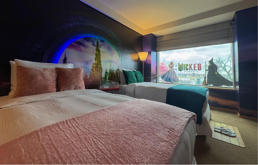 Quarto temático de “Wicked” é anunciado por hotel em São Paulo