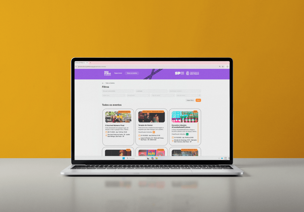 Secretaria de Cultura lança site com toda a programação da cidade